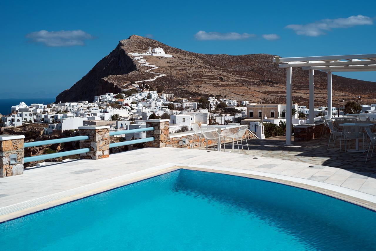 Aeri Aparthotel Folégandros Exteriör bild